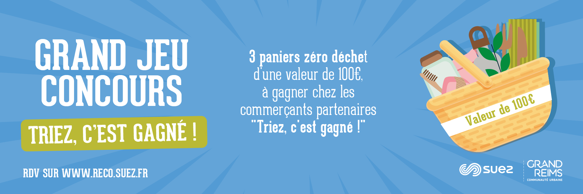 🎁 Grand Jeu Concours « Triez, c’est gagné ! » - Semaine européenne de réduction des déchets